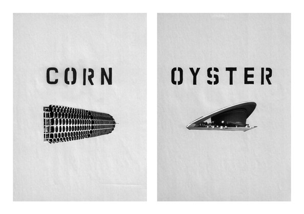 corn and oyster corn and oyster