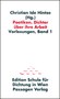 christian ide hintze (hg.): poetiken christian ide hintze (hg.): poetiken