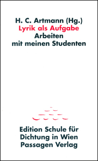 h.c. artmann (hg.): lyrik als aufgabe h.c. artmann (hg.): lyrik als aufgabe